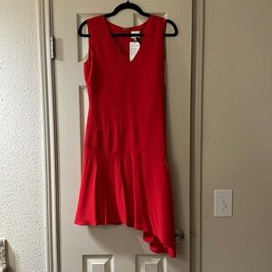 NWT Reiss Red silk dress